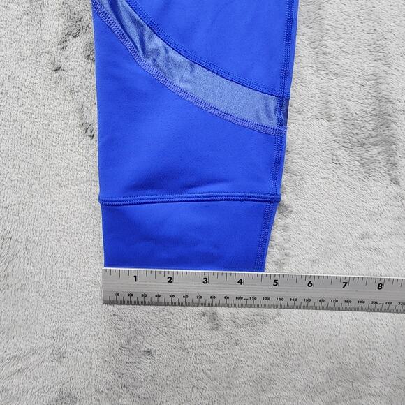 Fabletics Pants Womens L Blue Define PowerHold High-Waisted Legging Workout Yoga - Picture 9 of 10